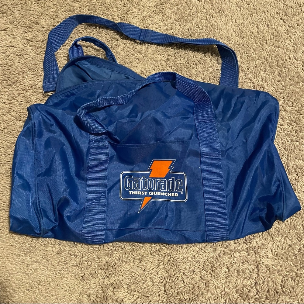 Gatorade Orlando magic duffel bag blue